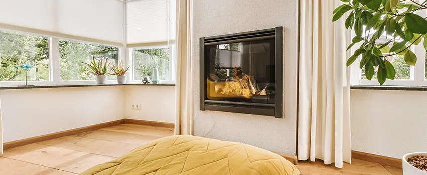 Residential Fireplace Ceramic Glass Installation in Cottage Grove, MN