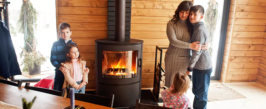 Morso Cast Iron Fireplace Insert Installation in Cottage Grove, Minnesota