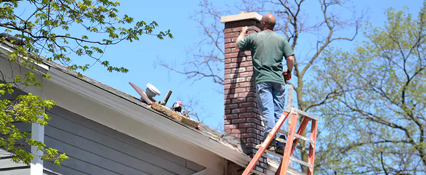 Vinyl and PVC Chimney Flashing Installation in Cottage Grove, MN