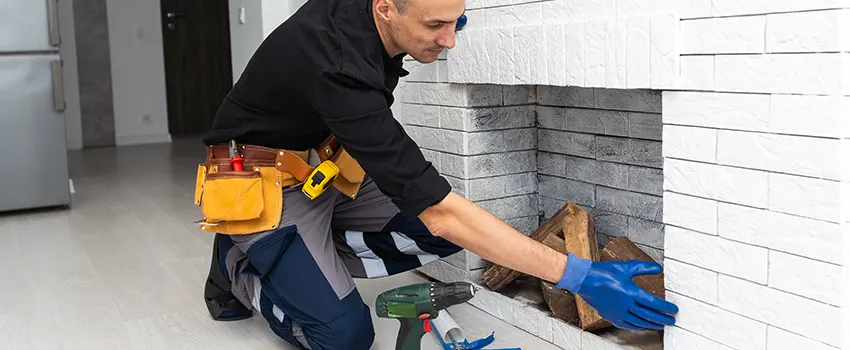 Fireplace Damaged Damper Frame Repair Services in Cottage Grove, Minnesota