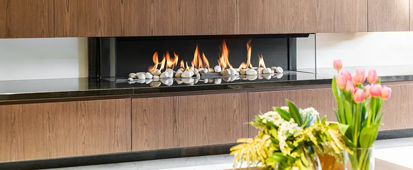 Double-height Fireplace Design Refurbishment in Cottage Grove, Minnesota